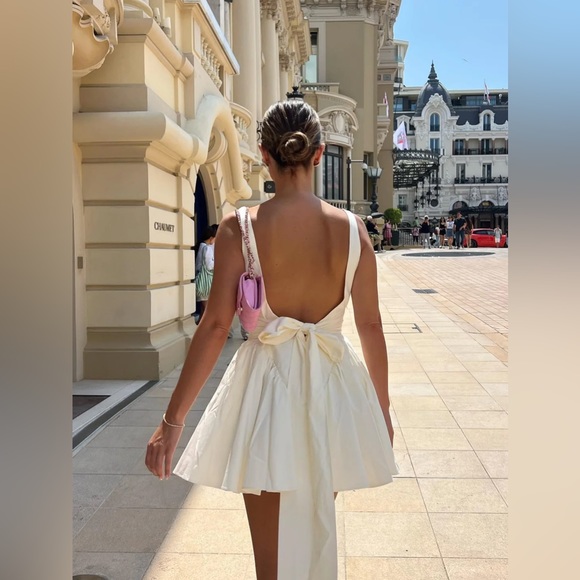 Coastal Cowgirl Open Back Dress from Commense - Picture 3 of 4